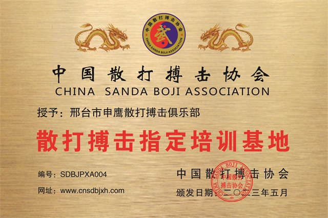 邢臺(tái)市申鷹散打搏擊俱樂部